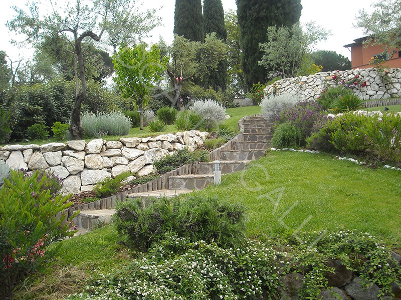 Giardino a Frascati (RM)